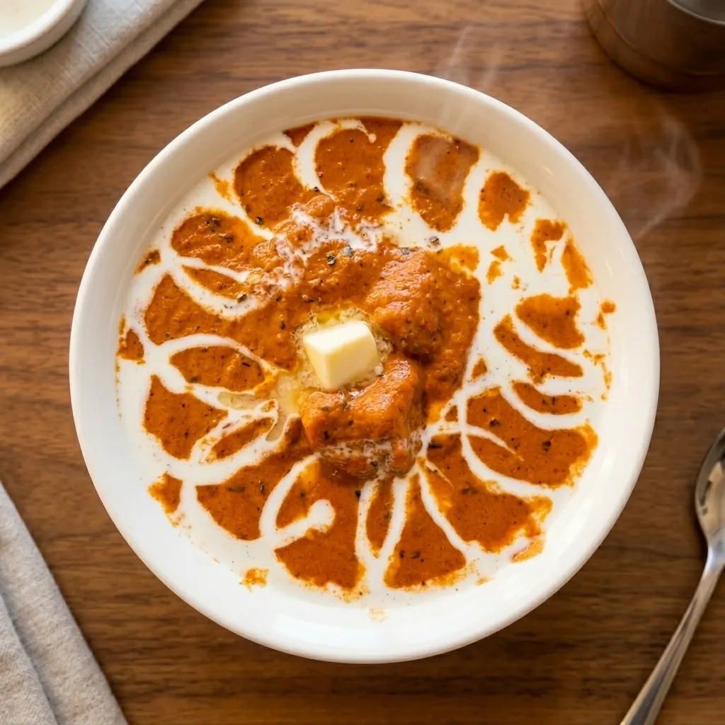 Butter Chicken at Swad Restaurant Lethbridge