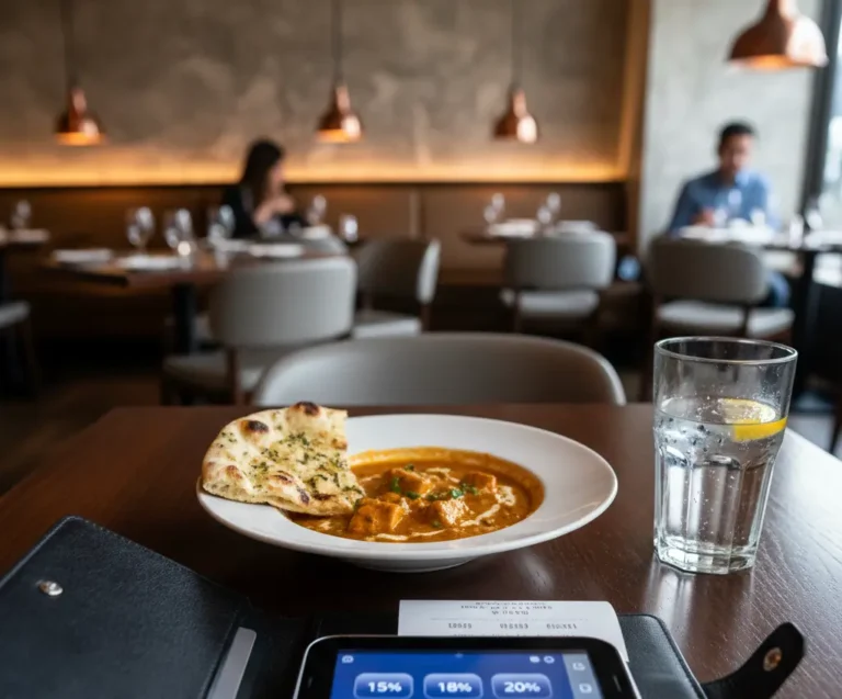 tipping guide in indian restaurant in canada lethbridge