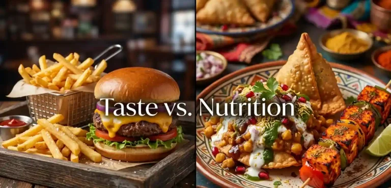 Rating Western Fast Foods and Indian Fast Foods Based on Taste & Nutrition